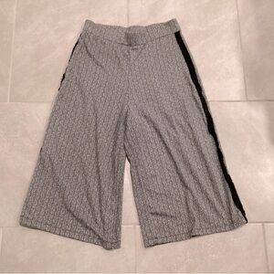 Runway Ready couture Cropped Wide Leg Pants